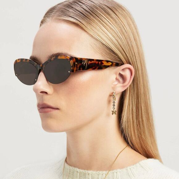 New, PALM ANGELS Palmdale Sunglasses PERI054 6064 Authentic - Picture 1 of 12